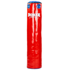 Мешок боксерский Цилиндрический PVC BOXER Классик 1003-01 140х33см (наполнитель-ветошь х-б, d-33см, вес-36кг, цвета в ассортименте)
