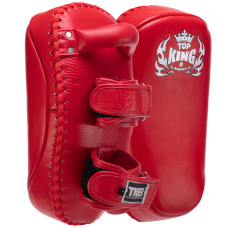 Пады для тайского бокса Тай-пэды из натуральной кожи (2шт) TOP KING Ultimate TKKPU-L (поддержка для рук, р-р L 39х20х11см, цвета в ассортименте)