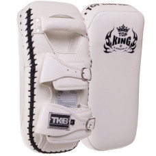 Пады для тайского бокса Тай-пэды из натуральной кожи (2шт) TOP KING Extreme TKKPE-BU-XL (р-р XL 39x20x11см, на пряжке, цвета в ассортименте)