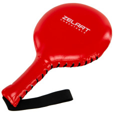 Ракетка для тхэквондо одинарная Zelart BO-1887 (1шт) (PU, l-35см, наполнитель-пенополиуретан, цвета в ассортименте)