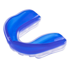 Капа боксерская детская одночелюстная двухслойная в футляре Zelart BO-0069-S (термопластик, р-р S возраст 6-12лет,цвета в асор)