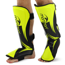 Защита голени и стопы Муай Тай, ММА, Кикбоксинг REXION MARATON BO-9321 (S-XL, цвета в ассортименте)