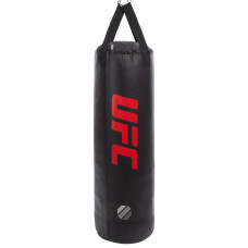 Мешок боксерский Цилиндрический PVC UFC Standard UHK-69746 117х33см (d-33см, вес-45кг, черный)