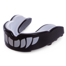 Капа боксерская детская одночелюстная двухслойная в футляре VAMPIRE SP-Sport BO-3503-S (термопластик, р-р S возраст 6-12лет, черн