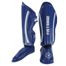 Защита голени и стопы Муай Тай, ММА, Кикбоксинг PU FISTRAGE VL-8451 (р-р S-XL, цвета в ассортименте)