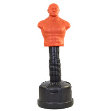 Манекен напольный для отработки ударов регулируемый Zelart BO-1703 (резина, PU, PE основание, h-153-178см)уп. в 2ящ