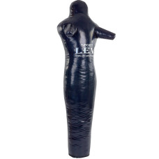 Манекен борцовский тренировочный Силуэт одноногий PVC LEV UR LV-5367 (PVC, высота 160см, цвета в ассортименте)