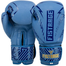 Боксерські рукавиці шкіряні FISTRAGE VL-5539 10-14унцій кольори в асортименті