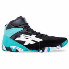 Борцювання Wrestling DIFENO W-2005L-1 розмір 40-45 чорний-м'ятний