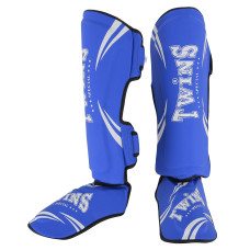 Защита голени и стопы Муай Тай, ММА, Кикбоксинг PU TWN CLASSIC BO-7971 (р-р S-L, цвета в ассортименте)