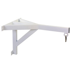 Крепление настенное для боксерского мешка с карабином кронштейн SP-Planeta UR R-3894(КБН) (мет,р-р 63x45x40см,макс.вес120кг, белый)