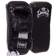 Пады для тайского бокса Тай-пэды из натуральной кожи (2шт) TOP KING Extreme TKKPE-S (поддержка для рук, р-р S 34х17х11см, на липучке, цвета в ассорт.)