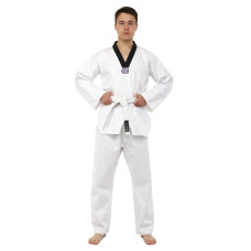 Добок кімоно для тхеквондо MATSA MA-0018 140-190см білий