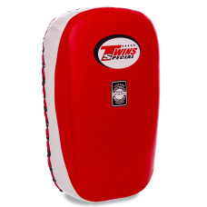 Пады для тайского бокса Тай-пэды из натуральной кожи (1шт) TWN VL-6635 (р-р 18x31x7см, цвета в ассортименте)