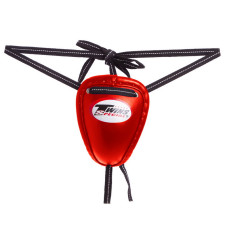 Защита паха мужская ракушка для тайского бокса и кикбоксинга TWINS GPS1 (сталь, кожа, р-р S-XL, цвета в ассортименте)