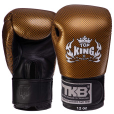 Перчатки боксерские кожаные TOP KING Super Snake TKBGEM-02 (размер 8-18oz, цвета в ассортименте)