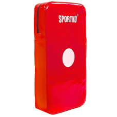 Макивара Прямая из Кожвинила (1шт) SPORTKO UR M4 (поддержка для рук, р-р 45x25x9см, цвета в ассортименте)