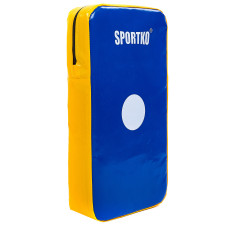 Макивара Прямая из Кожвинила (1шт) SPORTKO UR M4 (поддержка для рук, р-р 45x25x9см, цвета в ассортименте)