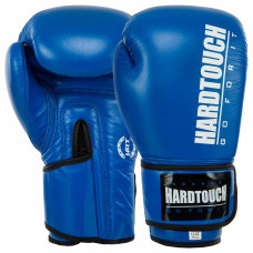Перчатки боксерские кожаные HARD TOUCH BO-7714 (размер 10-14oz, цвета в ассортименте)