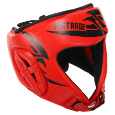 Шлем боксерский открытый кожаный FISTRAGE VL-4150 (р-р S-XL, цвета в ассортименте)