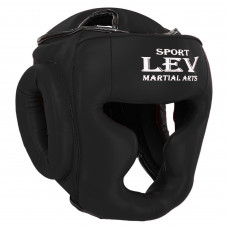 Шолом боксерський з повним захистом штучна шкіра LEV LV-4294 М-XL кольори в асортименті