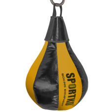 Груша боксерська підвісна краплеподібна набивна SPORTKO GP-1 50x24см кольори в асортименті
