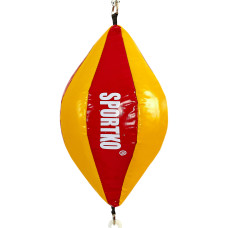 Груша боксерська на розтяжках краплеподібна набивна SPORTKO GP-2 50x24см кольори в асортименті