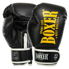 Боксерські рукавиці BOXER NEW 2022-N 10-16 унцій кольори в асортименті