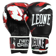 Перчатки боксерские кожаные на липучке LEONE 1947 BO-3889 (р-р 10-14oz, цвета в ассортименте)