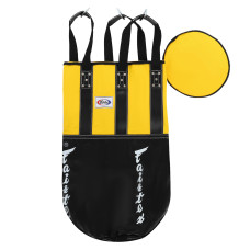 Мешок боксерский без наполнителя Цилиндрический PU чехол боксерского мешка FAIRTEX HB3 80х40см (наполнитель-ветошь, d-40см, цвета в ассортименте)