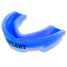 Капа боксерская одночелюстная двухслойная Zelart BO-4507 (термопластик, цвета MIX)