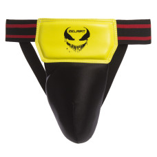 Защита паха мужская ракушка для единоборств ZELART BO-1378 (PU, р-р S-L, цвета в ассортименте)
