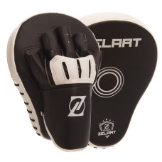 Лапа боксерская изогнутая тренировочная PU 2штуки ZELART BO-1387 (р-р 26x19,5x7см, цвета в ассортименте)