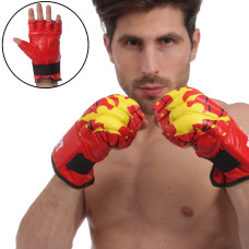 Снарядные перчатки шингарты кожаные ZELART ZB-4224 (размер M-XL, цвета в ассортименте)