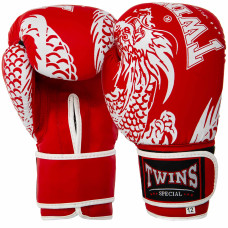 Перчатки боксерские PVC на липучке TWN DRAGON FBGV-S3 (р-р 10-14oz, цвета в ассортименте)