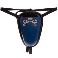 Защита паха (ракушка) для тайского бокса TOP KING TKGGP-ST (сталь, кожа, р-р S-XL, цвета в ассортименте)