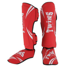 Защита голени и стопы Муай Тай, ММА, Кикбоксинг PU TWN CLASSIC BO-7971 (р-р S-L, цвета в ассортименте)