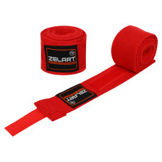 Бинты боксерские хлопок 2штуки Zelart BO-3619-4 (l-4м, цвета в ассортименте)