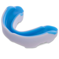 Капа боксерская одночелюстная двухслойная в футляре Zelart BO-0062 (термопластик, цвета в ассортименте)