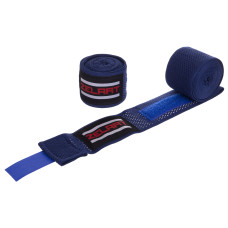 Бинты боксерские хлопок с эластаном 2штуки ZELART BO-2894 (l-3м, цвета в ассортименте)