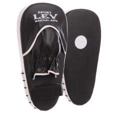 Лапа боксерская прямая тренировочная удлиненная Кожвинил 2штуки LEV UR LV-4289 (крепление на липучке, р-р 38x4x18см, цвета в ассортименте)