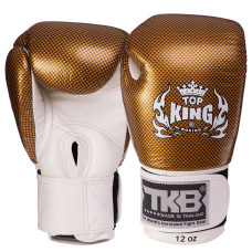Перчатки боксерские кожаные TOP KING Super Snake TKBGEM-02 (размер 8-18oz, цвета в ассортименте)
