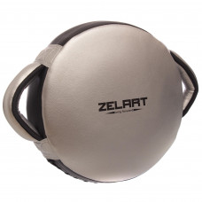 Маківара Кругла тренувальна для відпрацювання ударів Шкіровініл ZELART BO-1359 39x30x9см 1шт кольори в асортименті