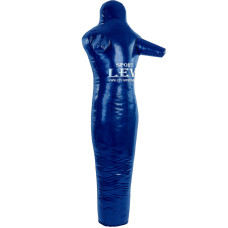 Манекен борцовский тренировочный Силуэт одноногий PVC LEV UR LV-5367 (PVC, высота 160см, цвета в ассортименте)