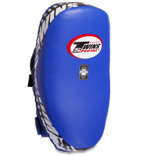 Пады для тайского бокса Тай-пэды из натуральной кожи (1шт) TWINS PML-23-L левая  (крепление на липучке, р-р 33x19x11см, цвета в ассортименте)