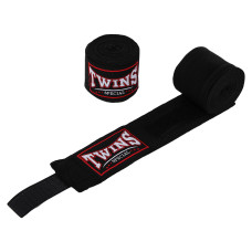 Бинты боксерские хлопок с эластаном 2штуки TWN BO-7976 (l-5м, цвета в ассортименте)