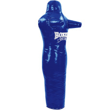 Манекен борцовский тренировочный Силуэт одноногий PVC BOXER 1022-02 (ткань ПВХ, наполнитель-ветошь х-б, высота 120см, цвета в ассортименте)