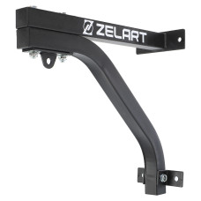 Крепление настенное для боксерского мешка с кольцом кронштейн Zelart BO-9645 (металл, р-р 43x20x40см, черный)