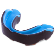 Капа боксерская одночелюстная двухслойная в футляре Zelart BO-0062 (термопластик, цвета в ассортименте)