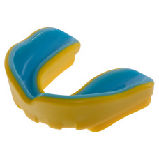 Капа боксерская одночелюстная двухслойная в футляре Zelart BO-0069-L (термопластик, р-р L для взрослых, цвета в ассортименте)